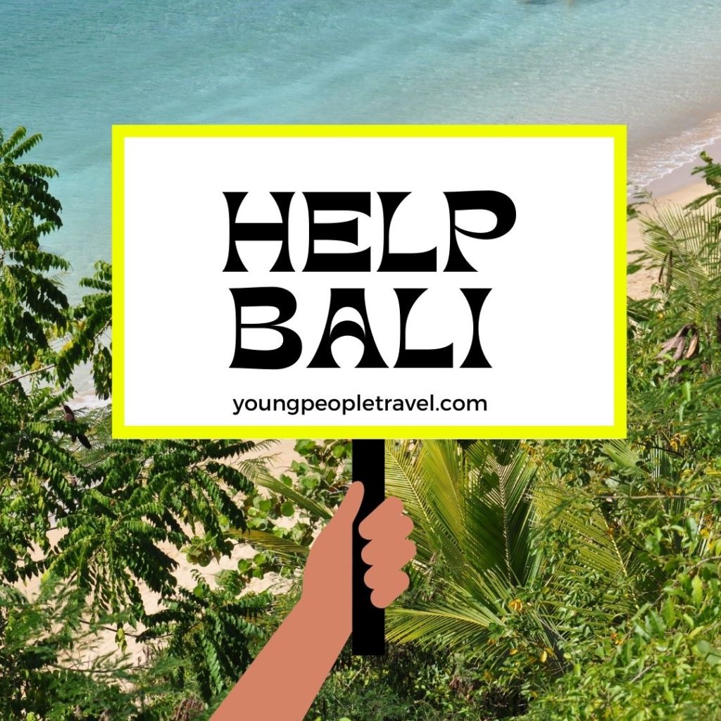 Young People Travel How to help bali Bali Covid